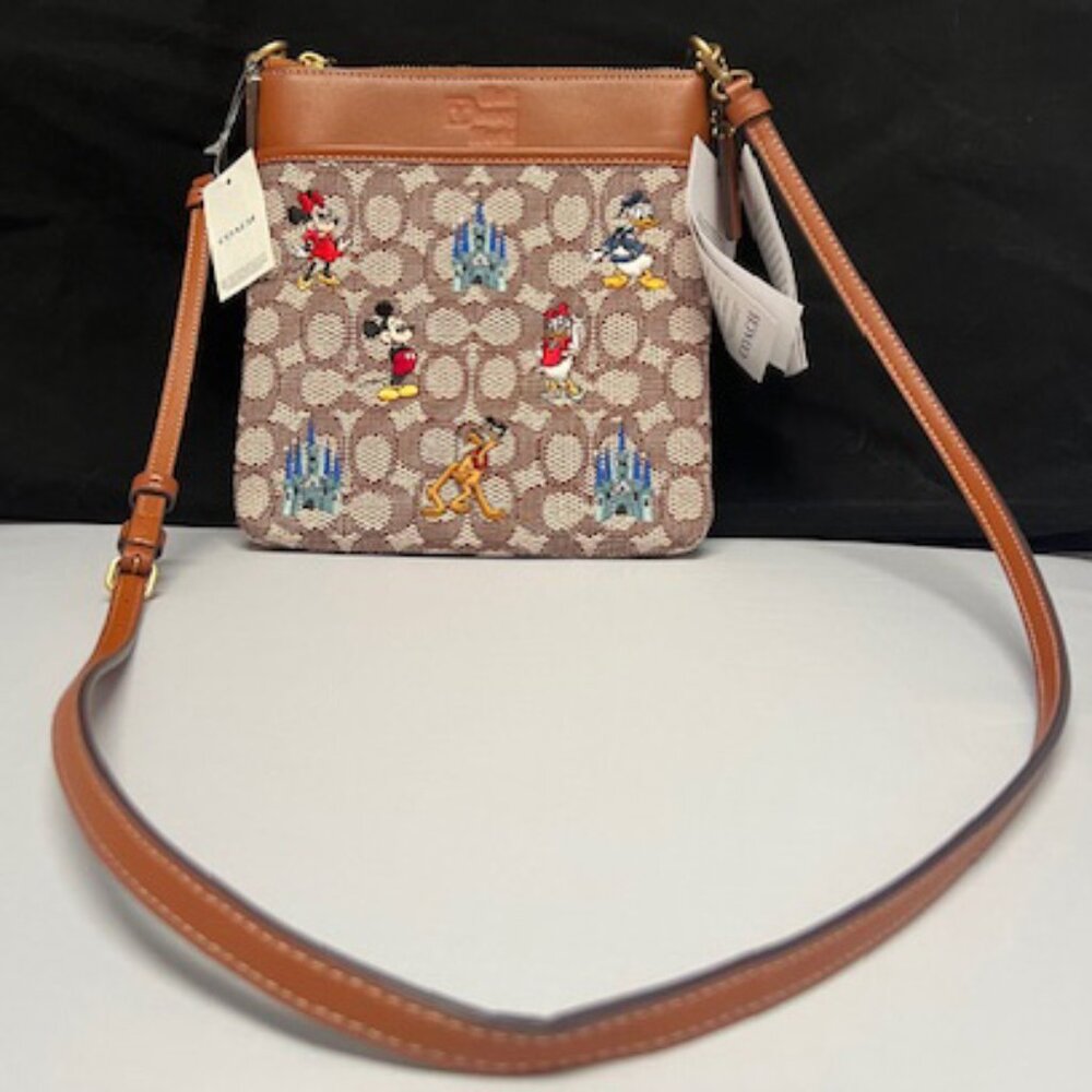 Authentic Disney Coach CrossBody Bag NWT